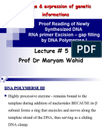 5.proof Reading of Newly Synthesized DNA