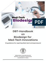 DBT Handbook On Biodesign For Med-Tech Innovations - 1