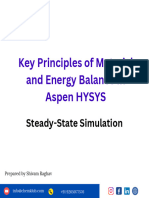 Key Principles of Mat&Energy Balance