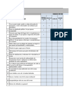 Matriz de Selección.