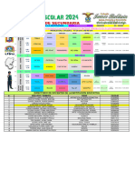 Horario Colegio 2024 Secundaria - 1