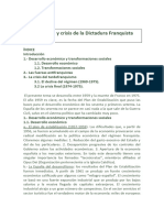 TEMA 10 - Consolidación y Crisis de La Dictadura Franquista (1959-1975)