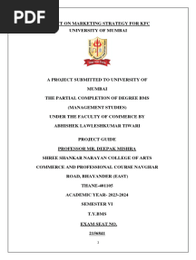 TYBMS Black Book Marketing Mumbai University 