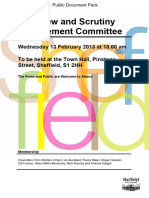 Public Reports Pack 13022013 1000 Overview and Scrutiny Management Committee