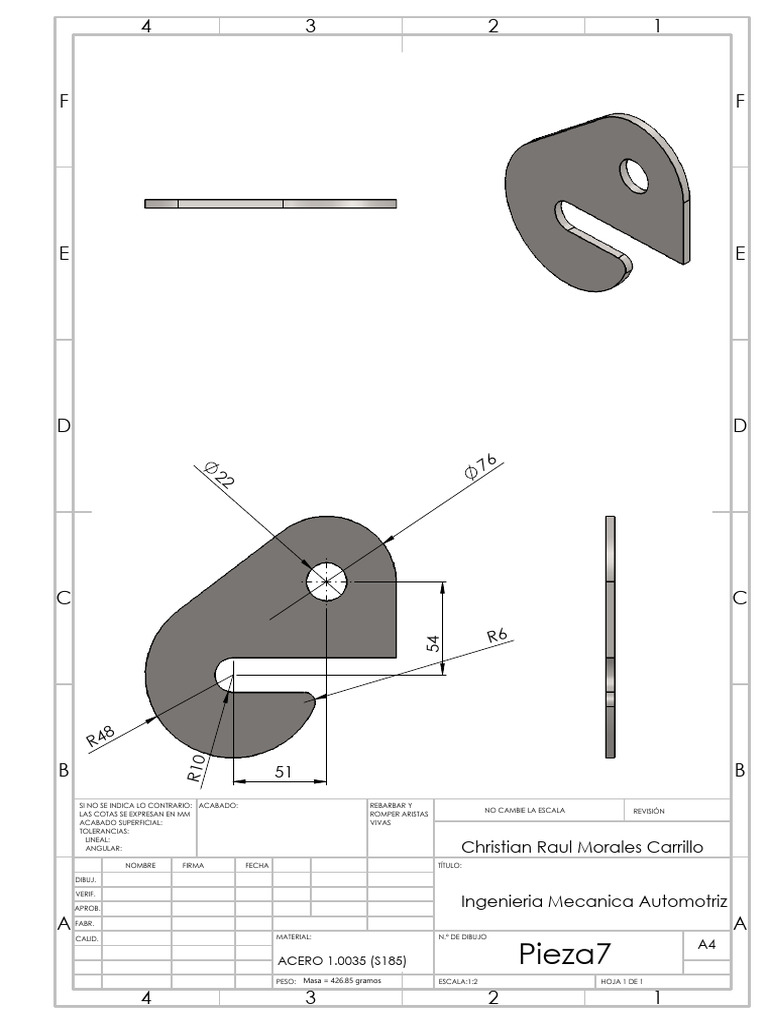Pieza 7 | PDF | Rieles