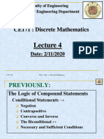 Discrete Mathematics - L04