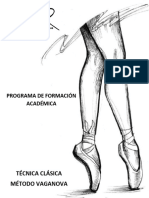 Portada de Programa de Formacion Clasica Vaganova