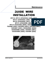 Guide Wire Installation: Maintenance