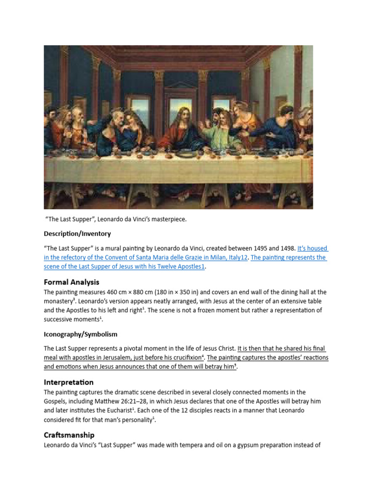 The Last Supper PDF
