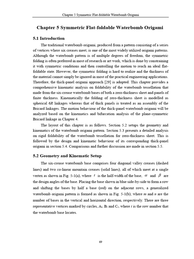 Kinematics of Spatial Linkages Chapter 5 | PDF | Origami | Kinematics