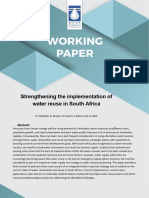 WRC Working Paper - Water Reuse in SA