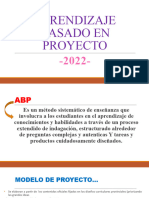 Aprendizaje Basado en Proyecto