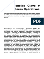 1ro Competencias Clave y Descriptores Operativos