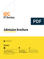 Admission Brochure MDes 201717 March