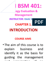 BSM 401 Chapter 1 - Introduction