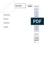 Feuille de Calcul Pied À Coulisse