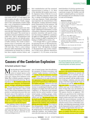 1. Smith y Harper 2013 Causes of the Cambrian explosion
