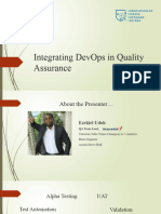 QA in DevOps Presentation