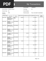 My Transactions PDF