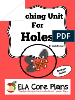 Holes Teaching Unit