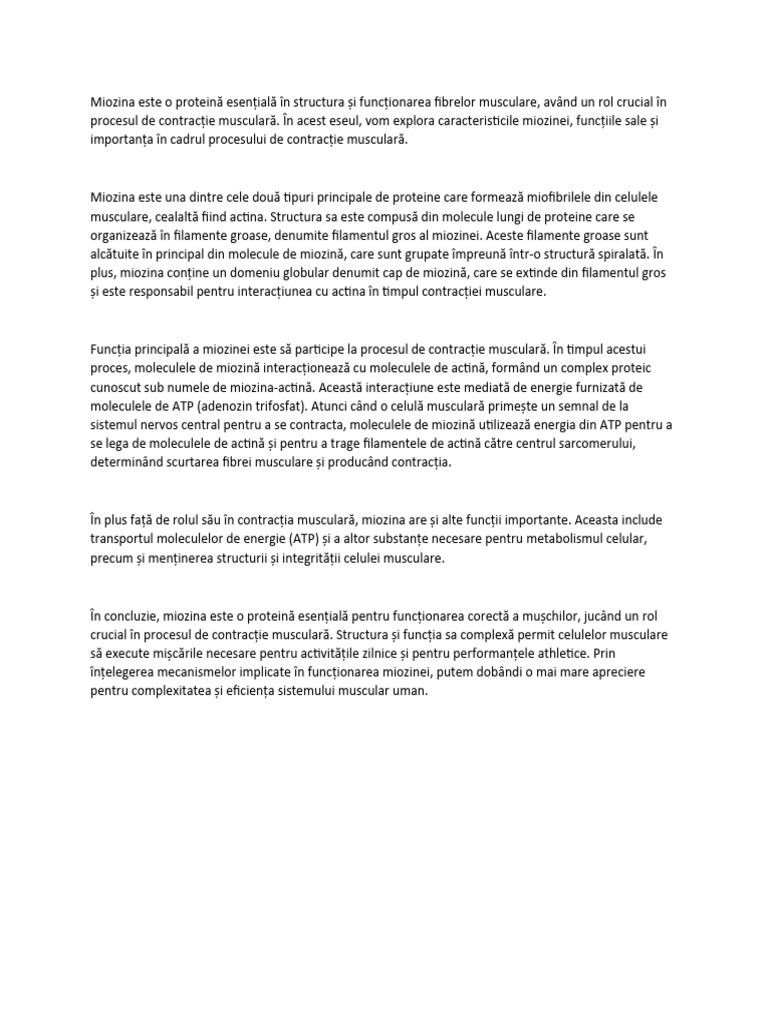 Miozina | PDF