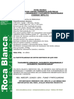 Ficha Tecnica Refugio Portatil - Cod - Rpo-01 - 2019