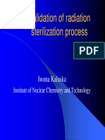 Validation of Radiation Sterilization Process