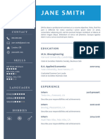 Resume Template 4