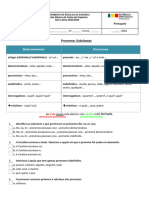 Gramática Pronomes Ppátono