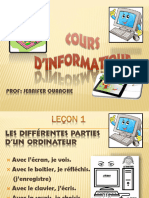 Cours D'informatique 1e A 4e Annee