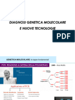 Lezione Diagnosi Genetica e Nuove Tecnologie