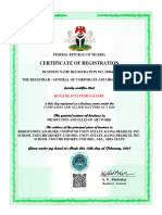 Certificate Cac of Kings de Sculptor Gallery