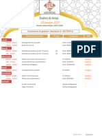 Emplois Du Temps: Ramadan 2024