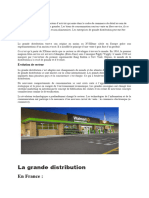 La Grande Distribution: en France