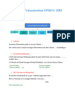 Thema Präsentation OSD. Docx