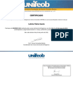 Certificado - Leticia Vieira Inacio - ENGRENE 2022