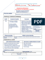 SESIONES DE APRENDIZAJE - 1° Grado-2019 - Chuqui