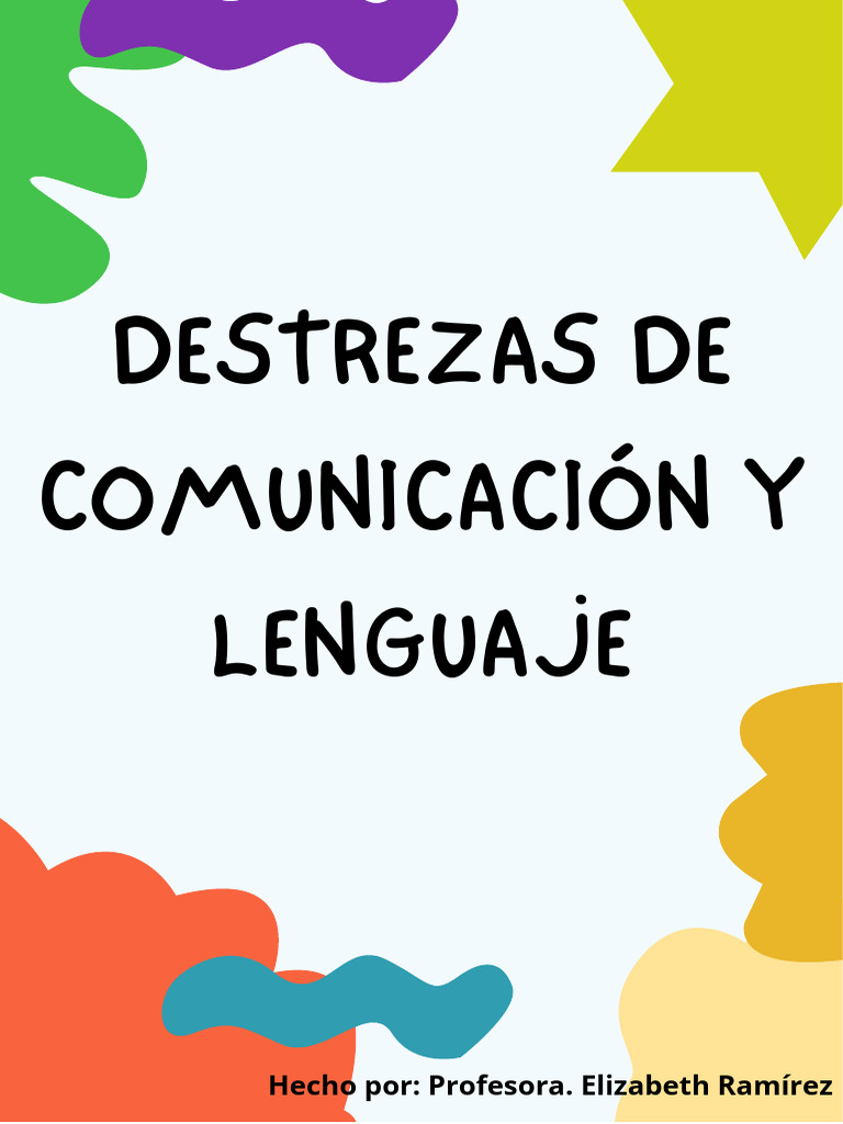 Actividades de Comunicación y Lenguaje | PDF | Artes del Lenguaje y ...