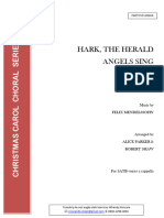 Alice Parker - Hark The Herald Angels Sing - SATB