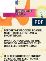 Open and Close Circuit