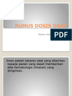 Rumus Pemberian Obat