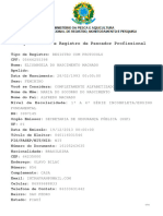 Requerimento de Registro de Pescador Profissional: Fundamental