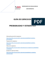 Guia de Trabajos Practicos de Probabilidad y Estadistica