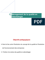 Management Odontologique - Management de La Qualité (Partie 1)