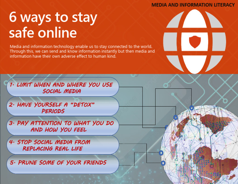 Online Safety: 6 Essential Tips | PDF | Social Science | Self-Improvement