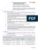 Prefeitura Municipal de Juquitiba Concurso Público 01/2024