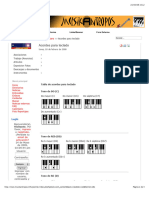 Acordes para Teclado