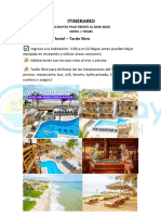 Itinerario Ruta Vichayito 3D2N