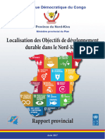 Locating The SDGs in North Kivu Provincial Report