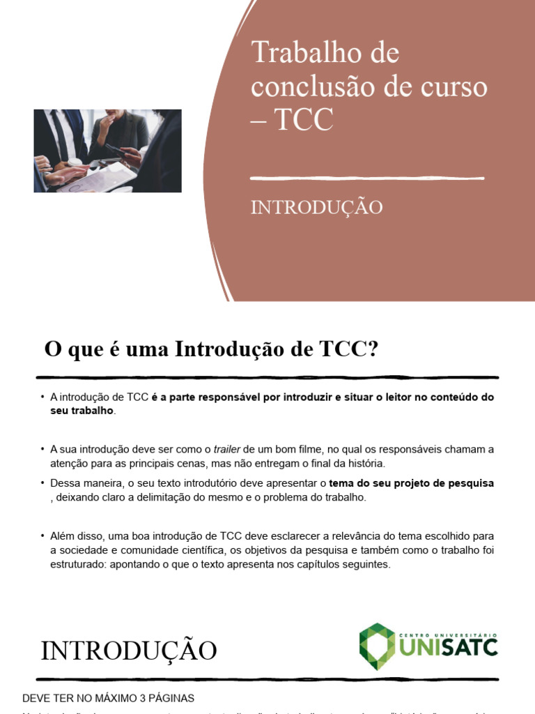 Como Fazer a Introdução do TCC | PDF | Science